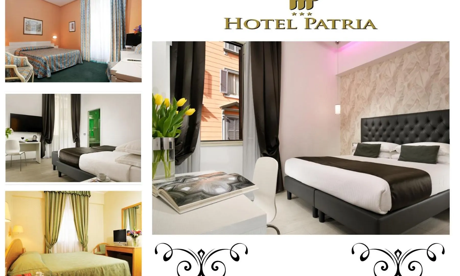 ***  Hotel Patria Rome Italy